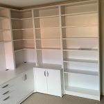 Modular Corner buffet and bookcase