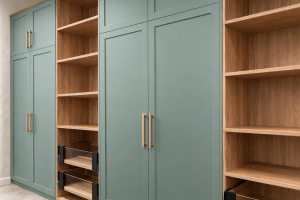 Agave with Prime Oak Polytec Walk in Robe